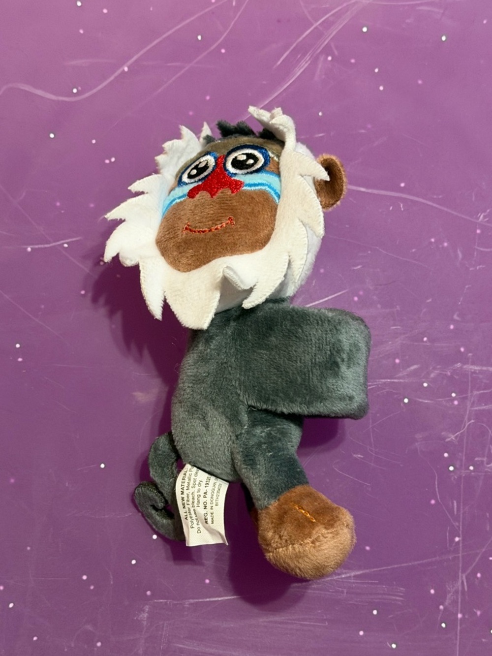Disney The Lion King Cutie Cuff Slap Bracelet Rafiki Bullsitoy Plush